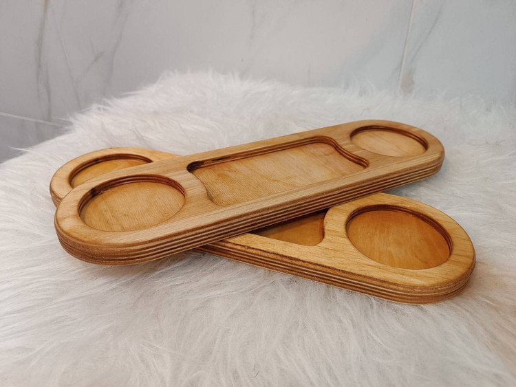 تخته سرو چای و کیک دو نفره
