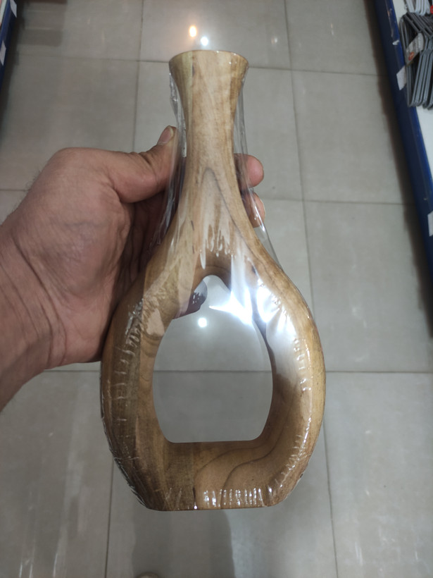 گلدان دفرمه و اشکی بزرگ گردو