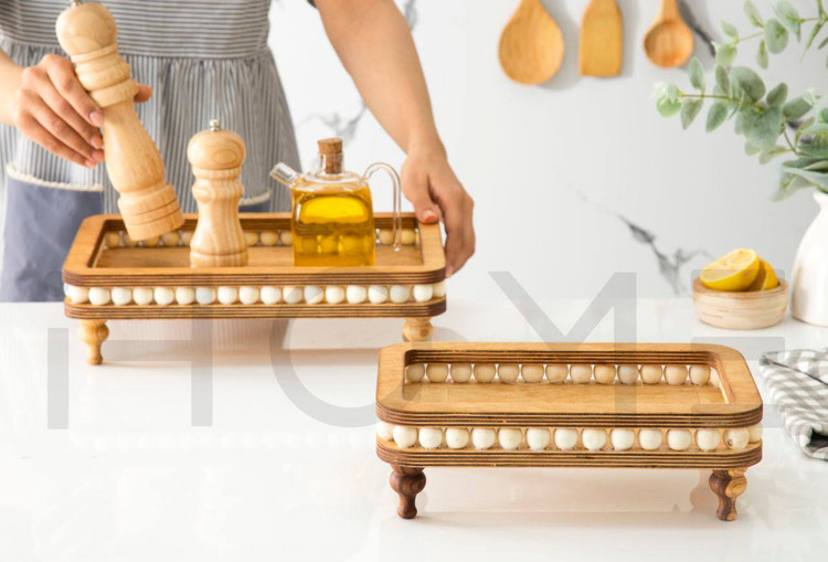 ست رایزر مهره دار پایه خراطی مستطیل 3 سایز