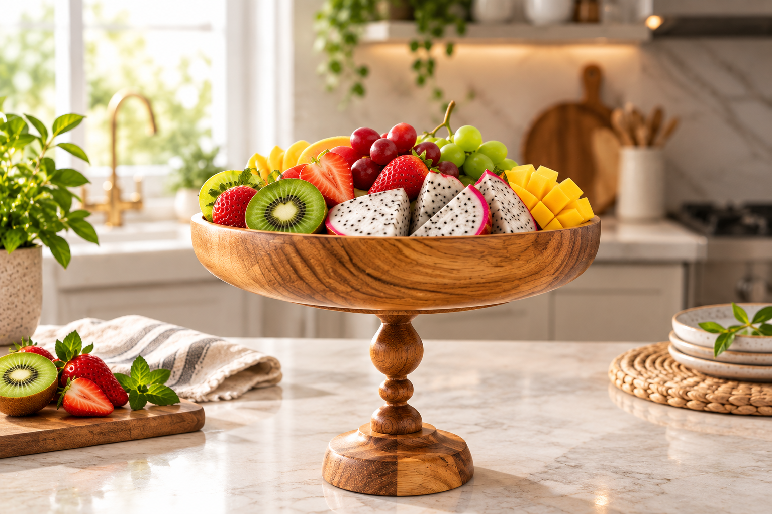 آجیل خوری پایه دار گردو
