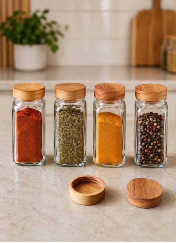 جاادویه شیشهای مکارتی درب رابر چوبی