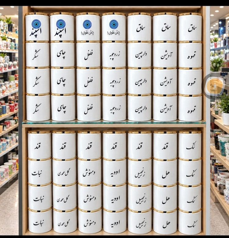 بانکه سرامیکی نوشته دار